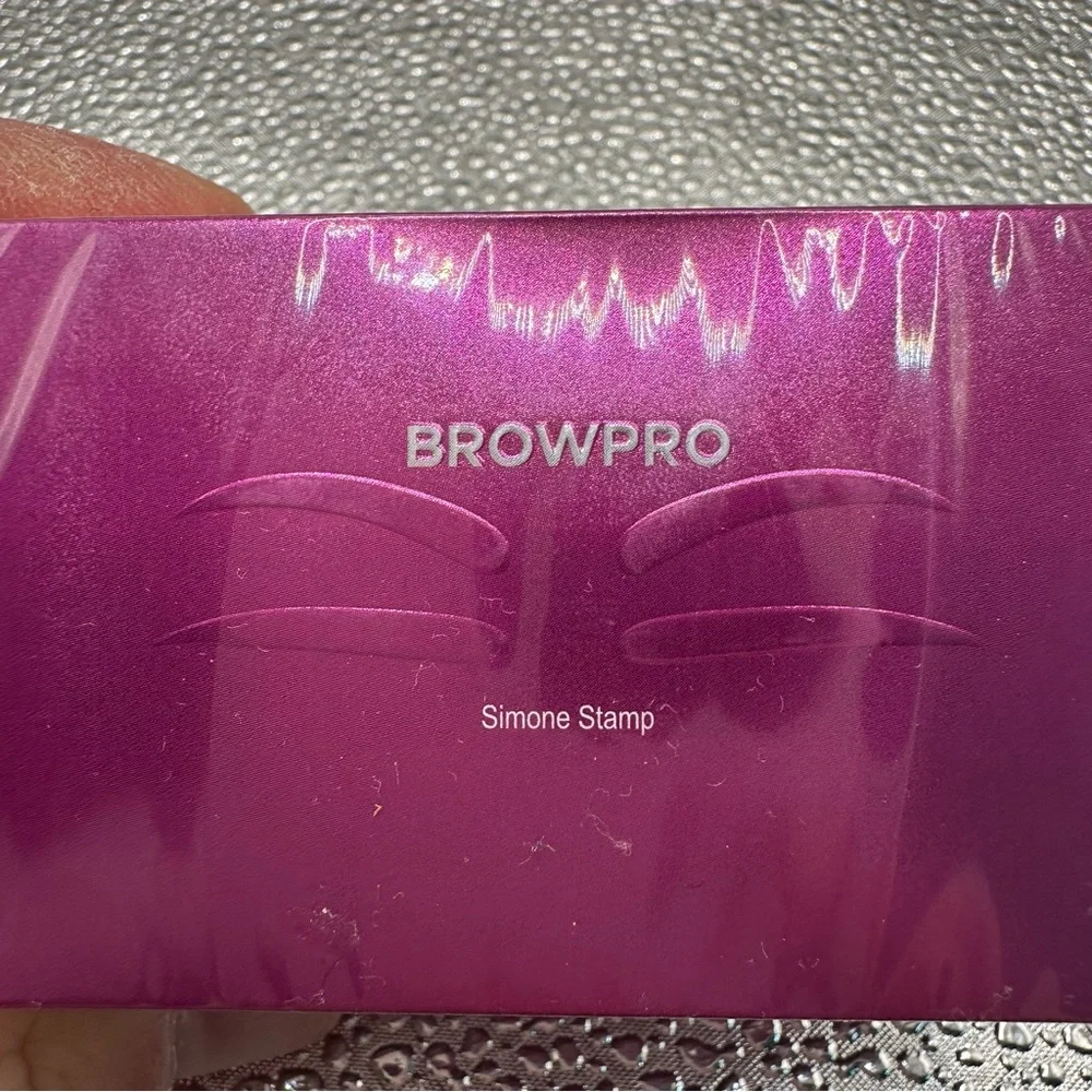 Lot‎ 3 Browpro Eyebrow Simone Stamp #2 Natural Looking Light Brown (Unibrow) NEW